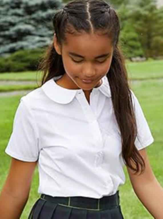 Peter Pan Short Sleeve Blouse - single